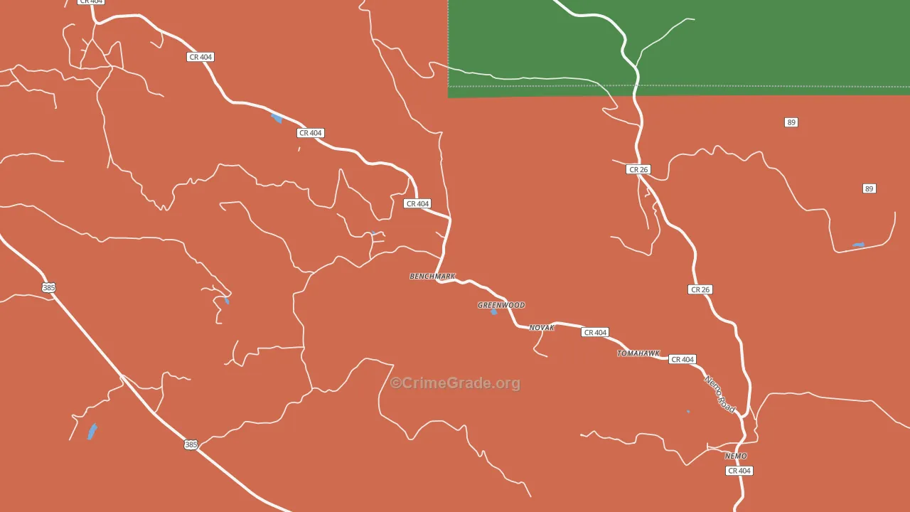 57759, SD Map of Theft Rates