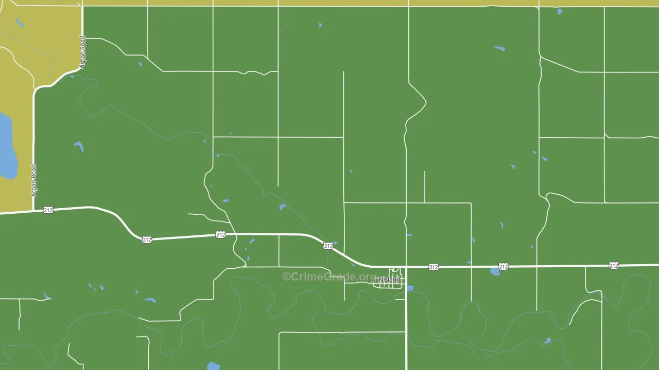 57762, SD Map of Theft Rates