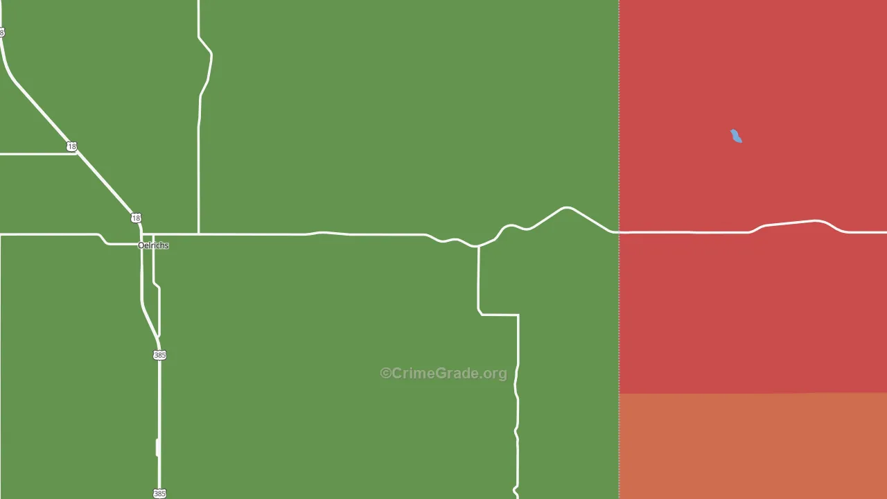 57763, SD Map of Theft Rates