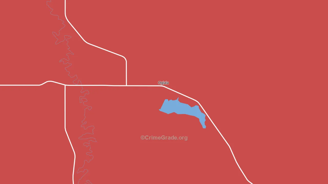57764, SD Map of Theft Rates