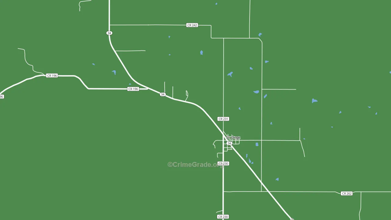 57779, SD Map of Theft Rates