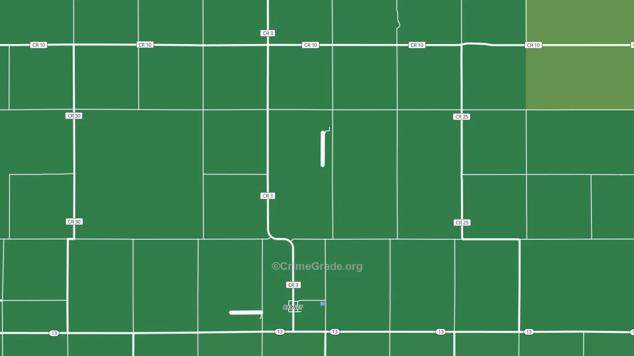 58008, ND Map of Theft Rates