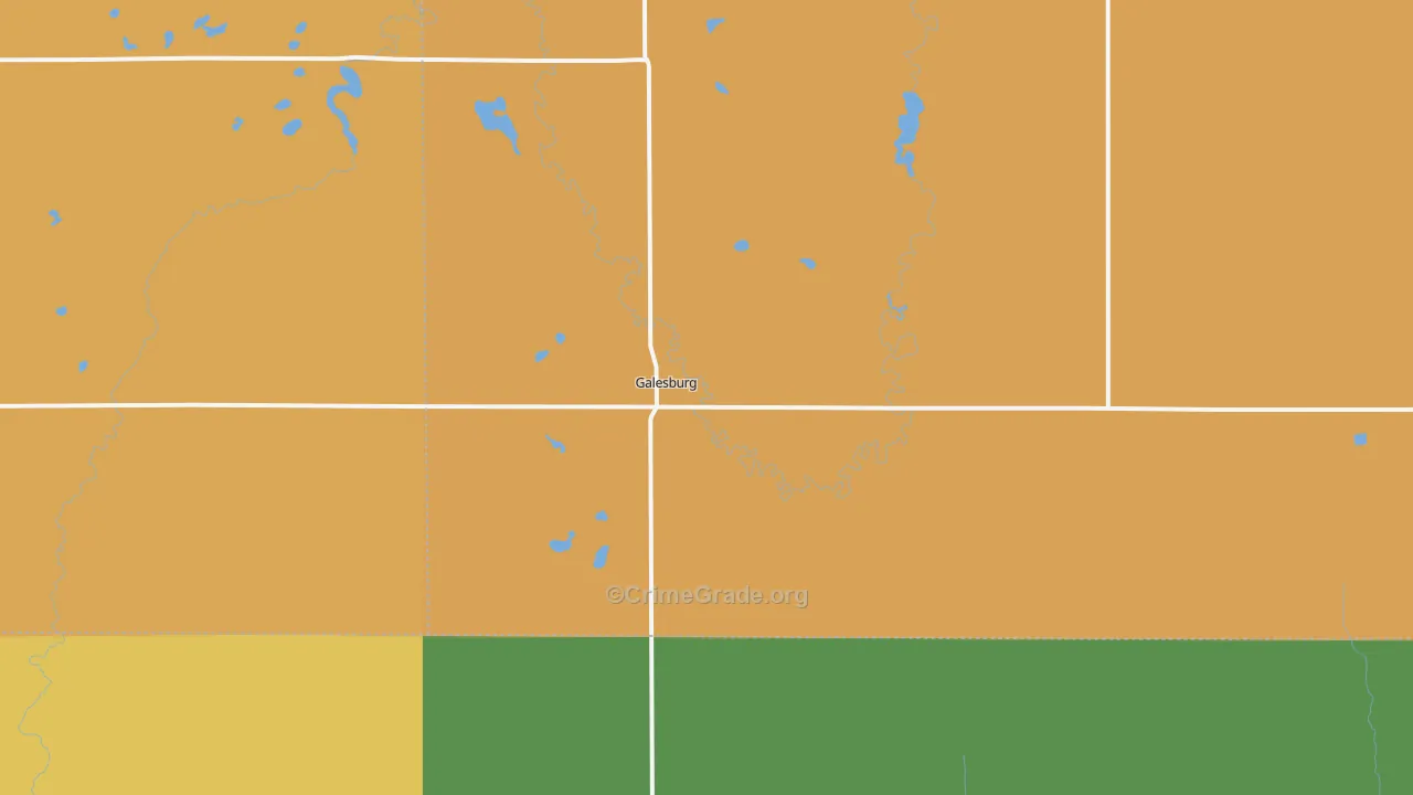 58035, ND Map of Theft Rates