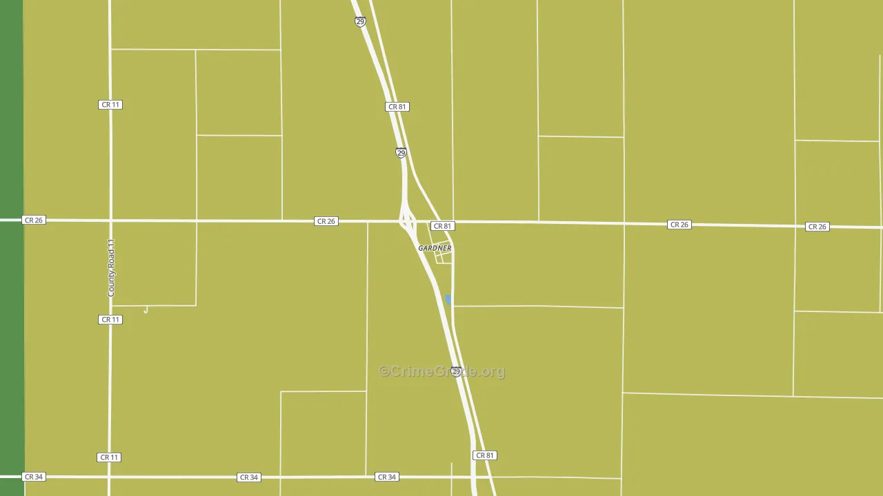58036, ND Map of Theft Rates