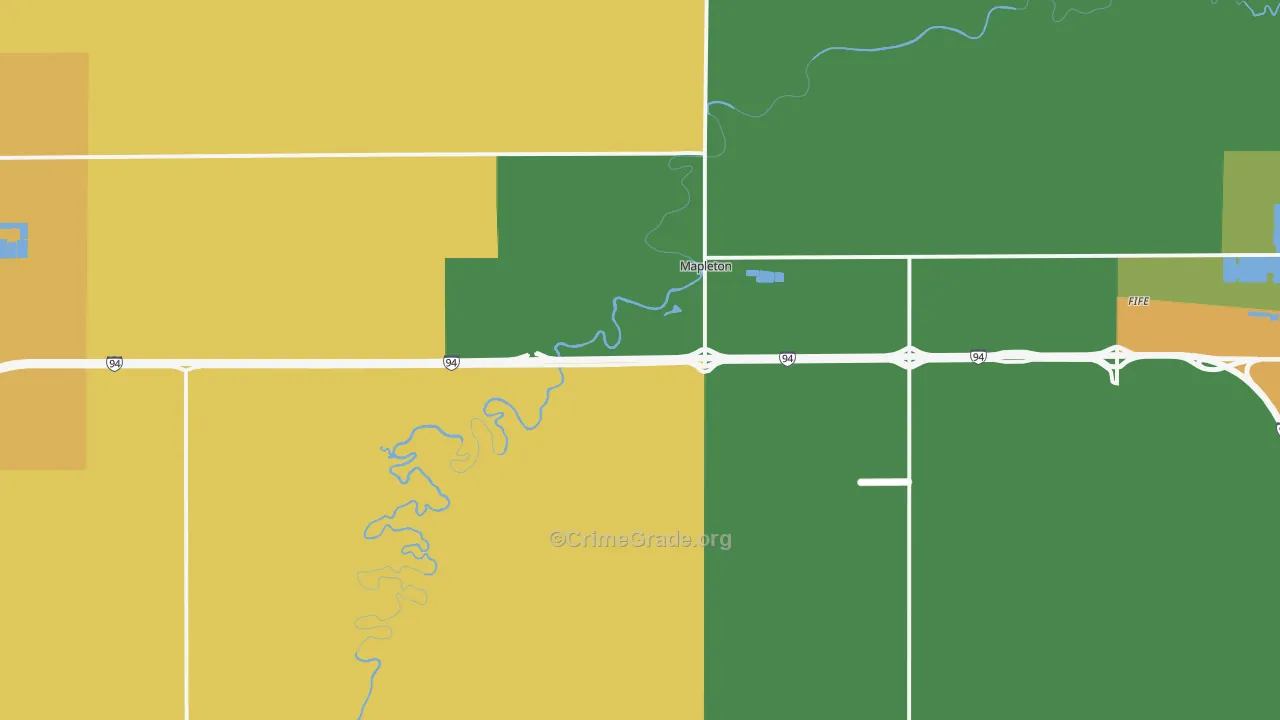 58059, ND Map of Theft Rates