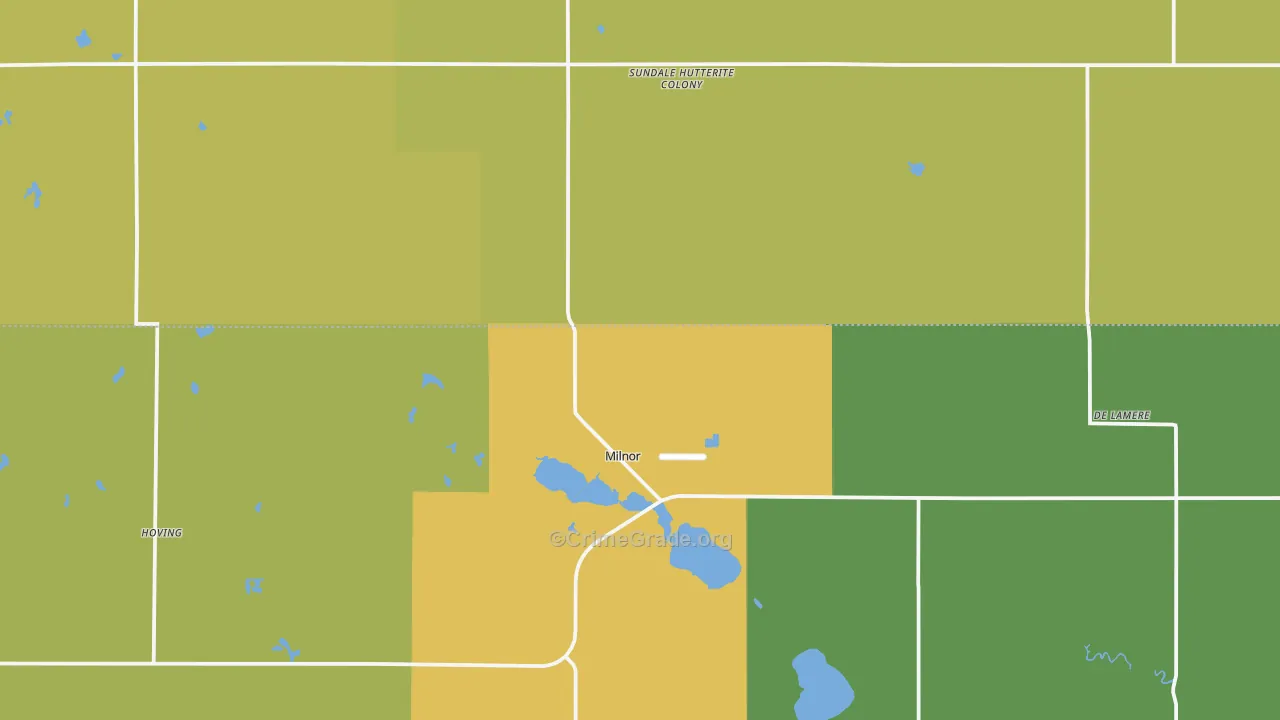 58060, ND Map of Theft Rates