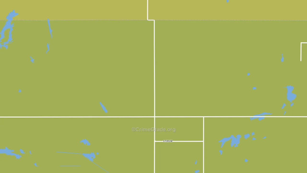 58069, ND Map of Theft Rates