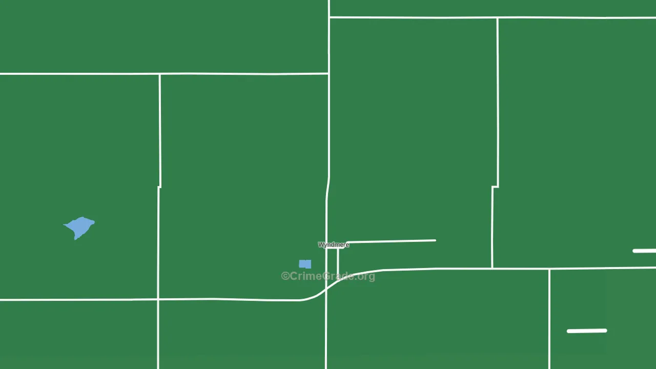 58081, ND Map of Theft Rates