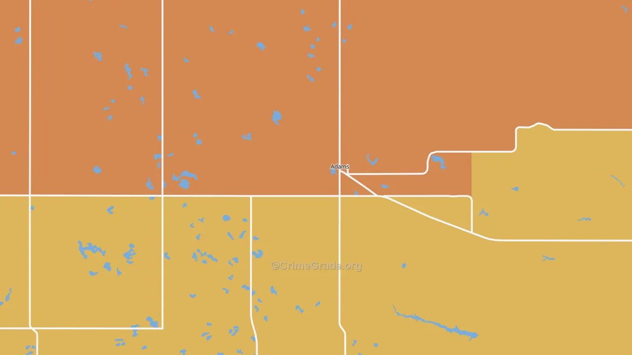 58210, ND Map of Theft Rates