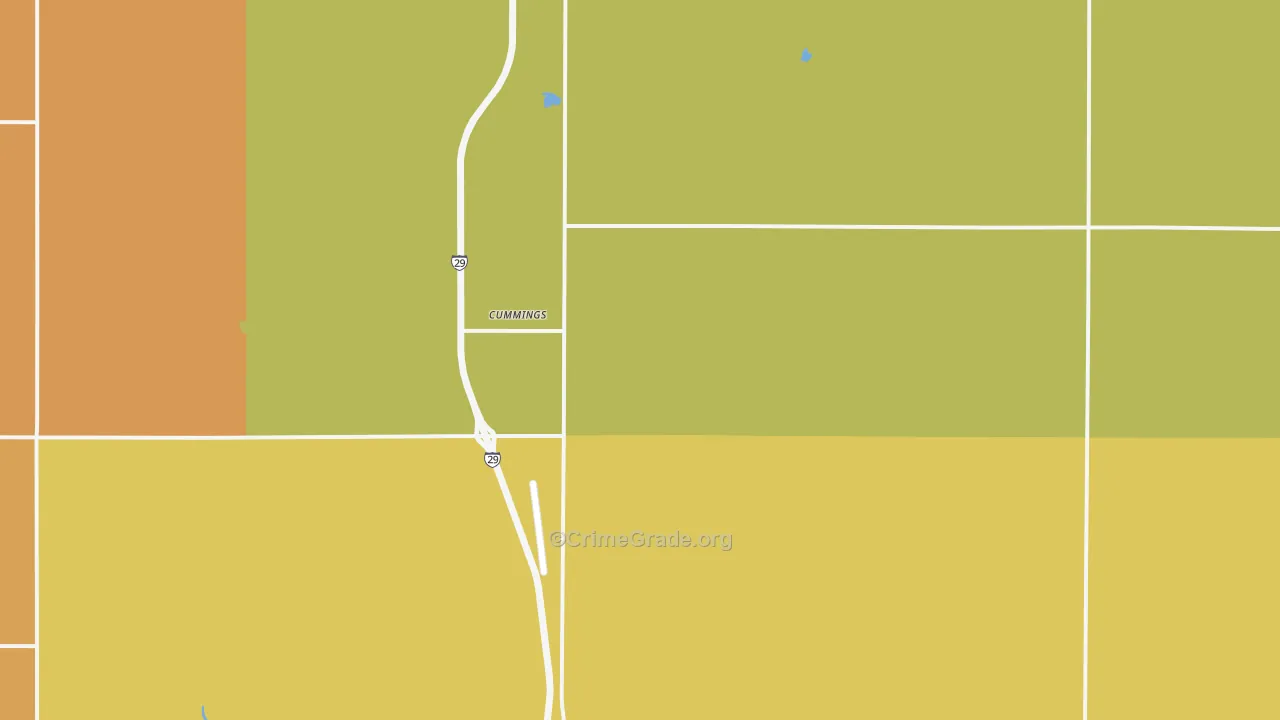 58223, ND Map of Theft Rates