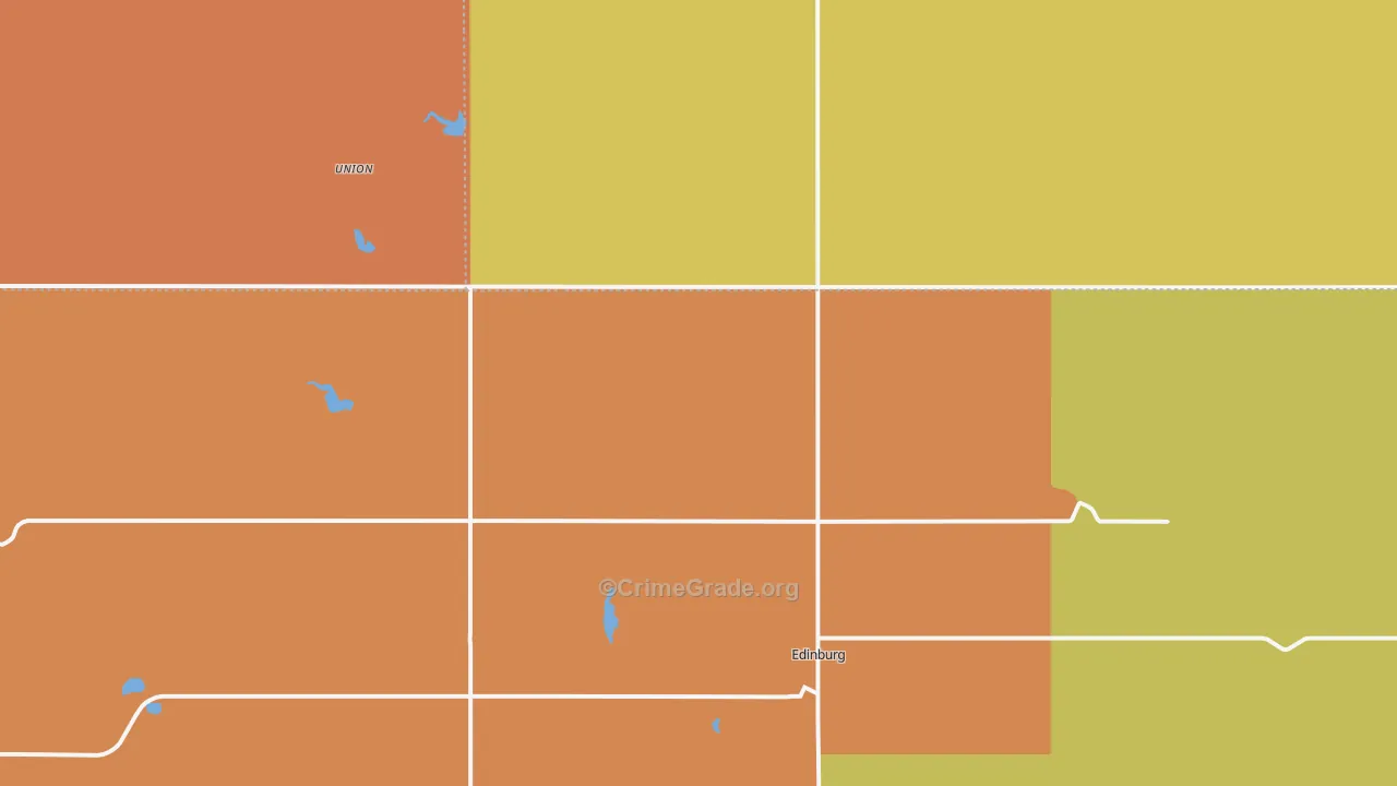 58227, ND Map of Theft Rates