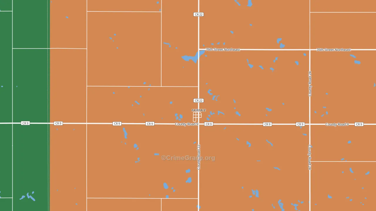 58229, ND Map of Theft Rates