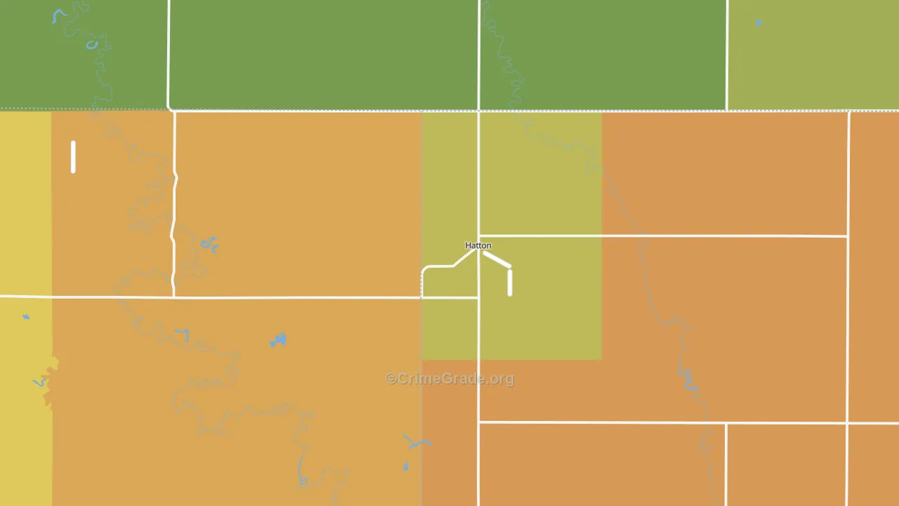 58240, ND Map of Theft Rates