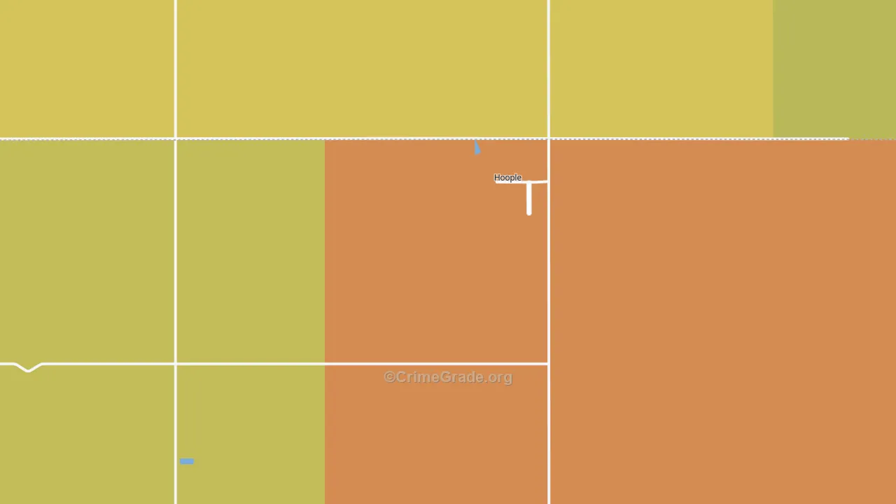 58243, ND Map of Theft Rates