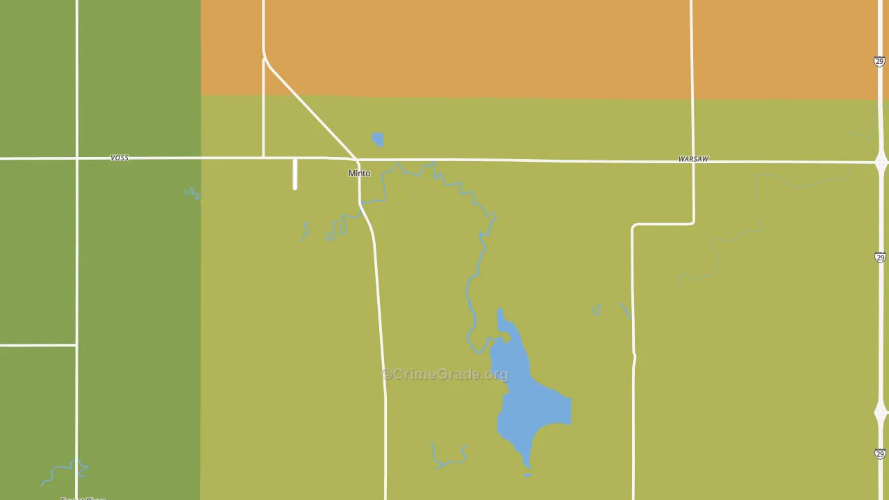 58261, ND Map of Theft Rates
