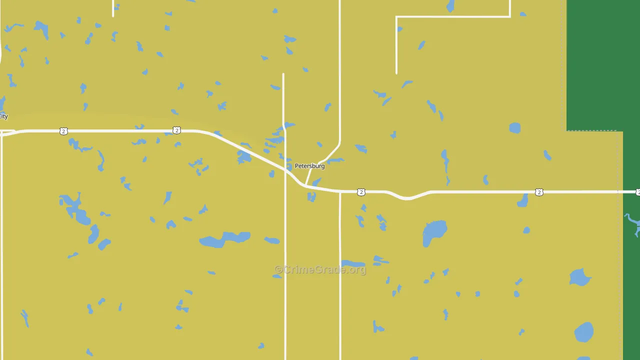 58272, ND Map of Theft Rates