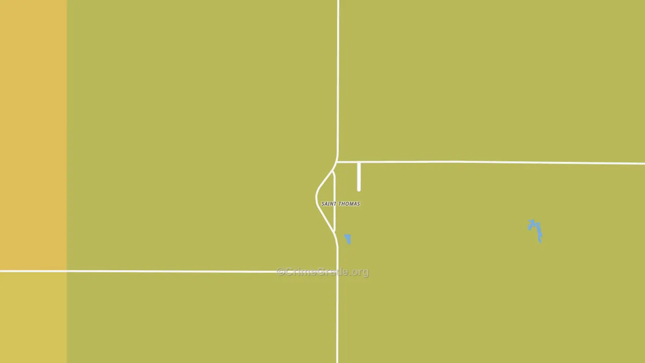 58276, ND Map of Theft Rates