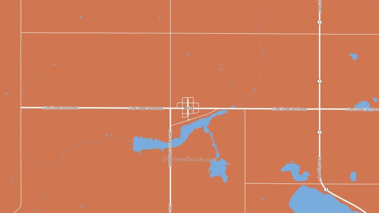 58313, ND Map of Theft Rates