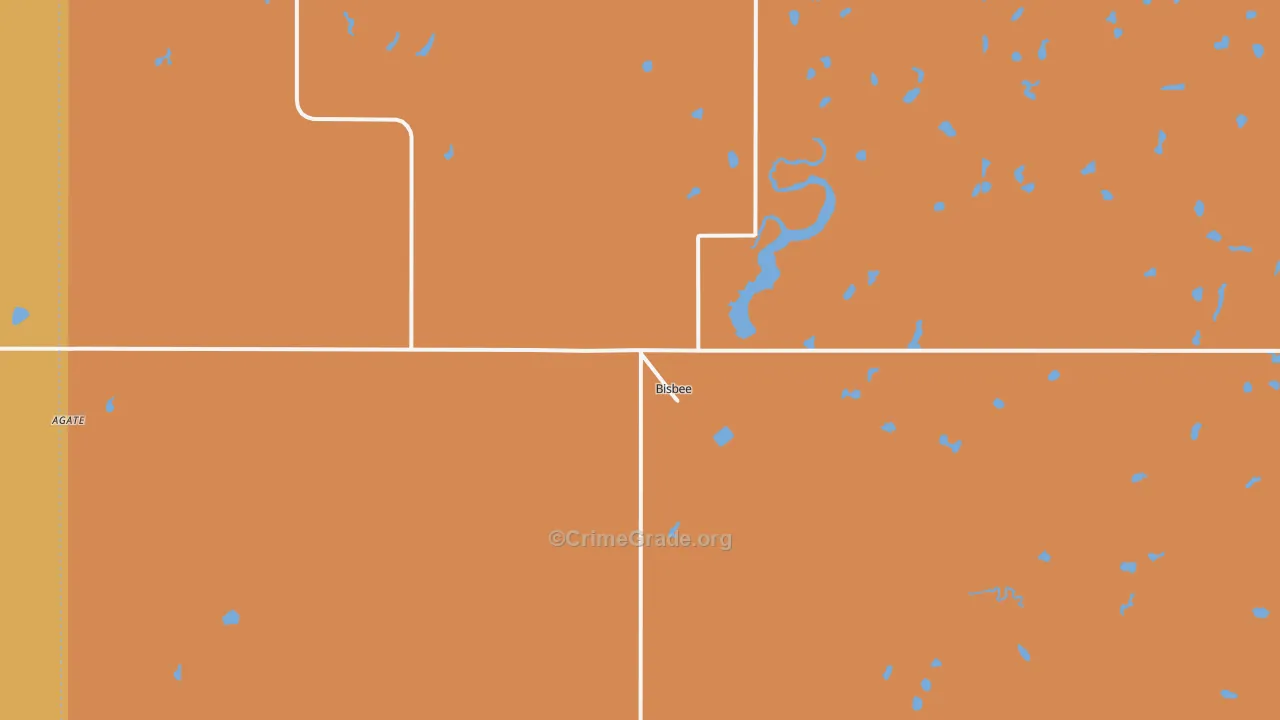 58317, ND Map of Theft Rates