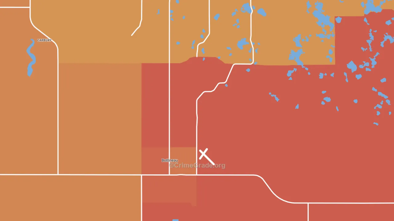 58318, ND Map of Theft Rates