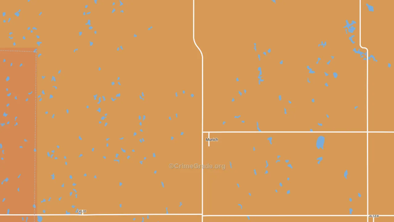 58352, ND Map of Theft Rates