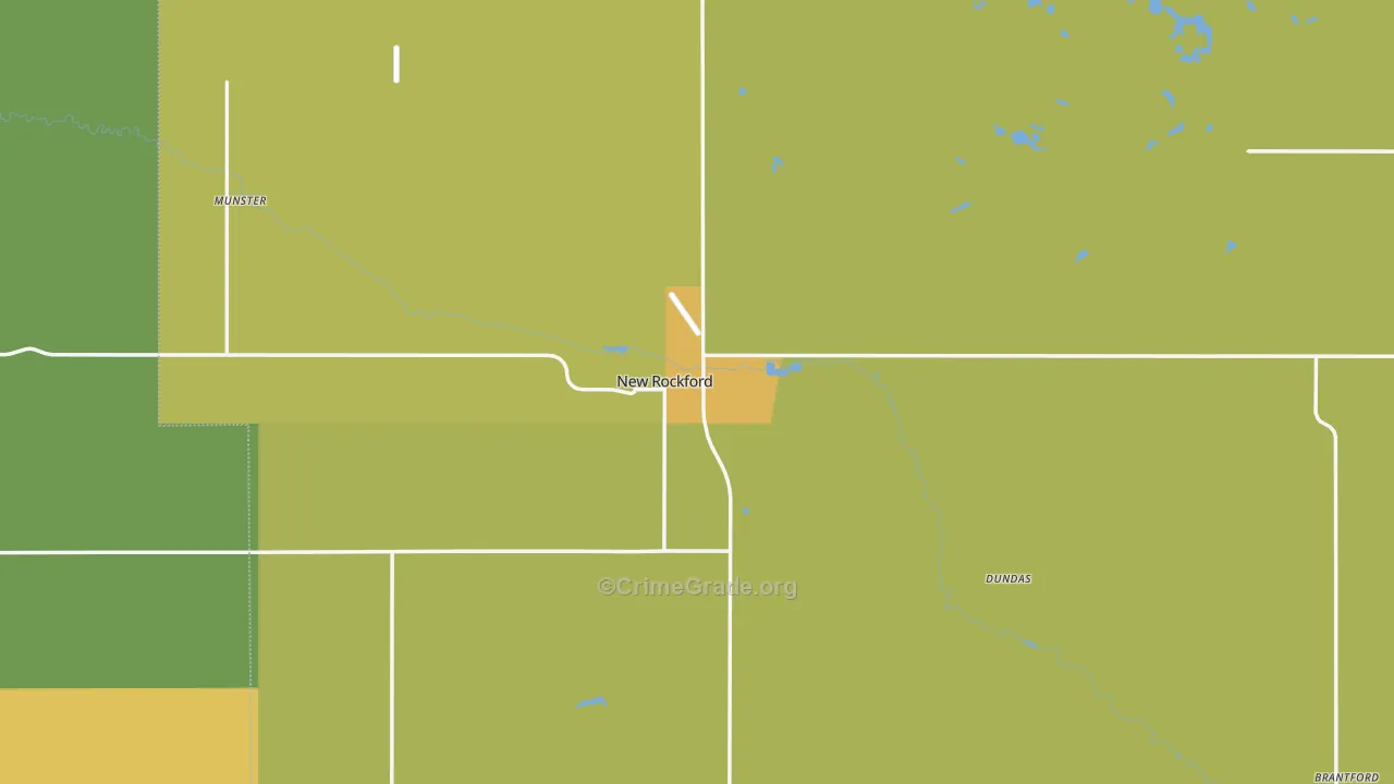 58356, ND Map of Theft Rates
