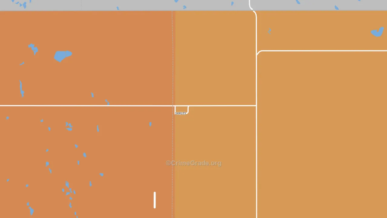 58372, ND Map of Theft Rates