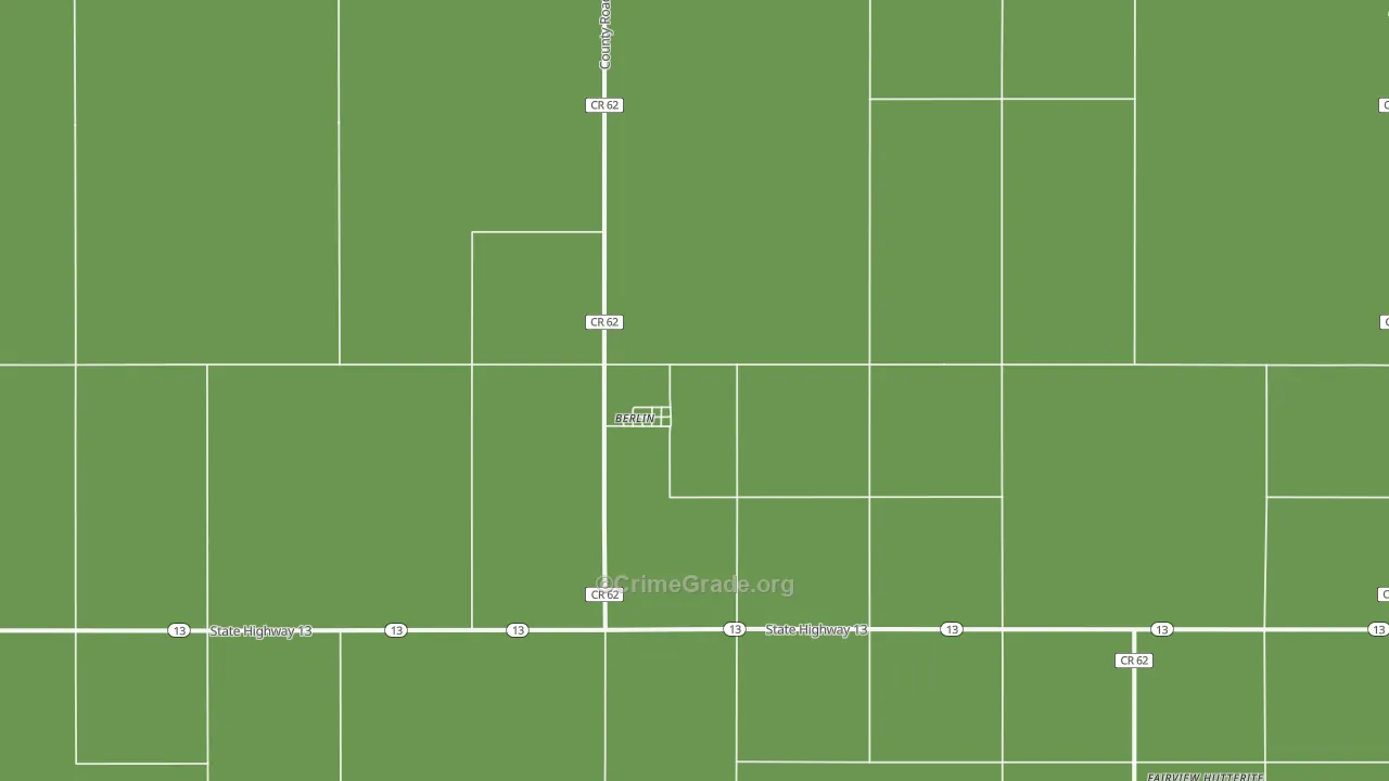 58415, ND Map of Theft Rates