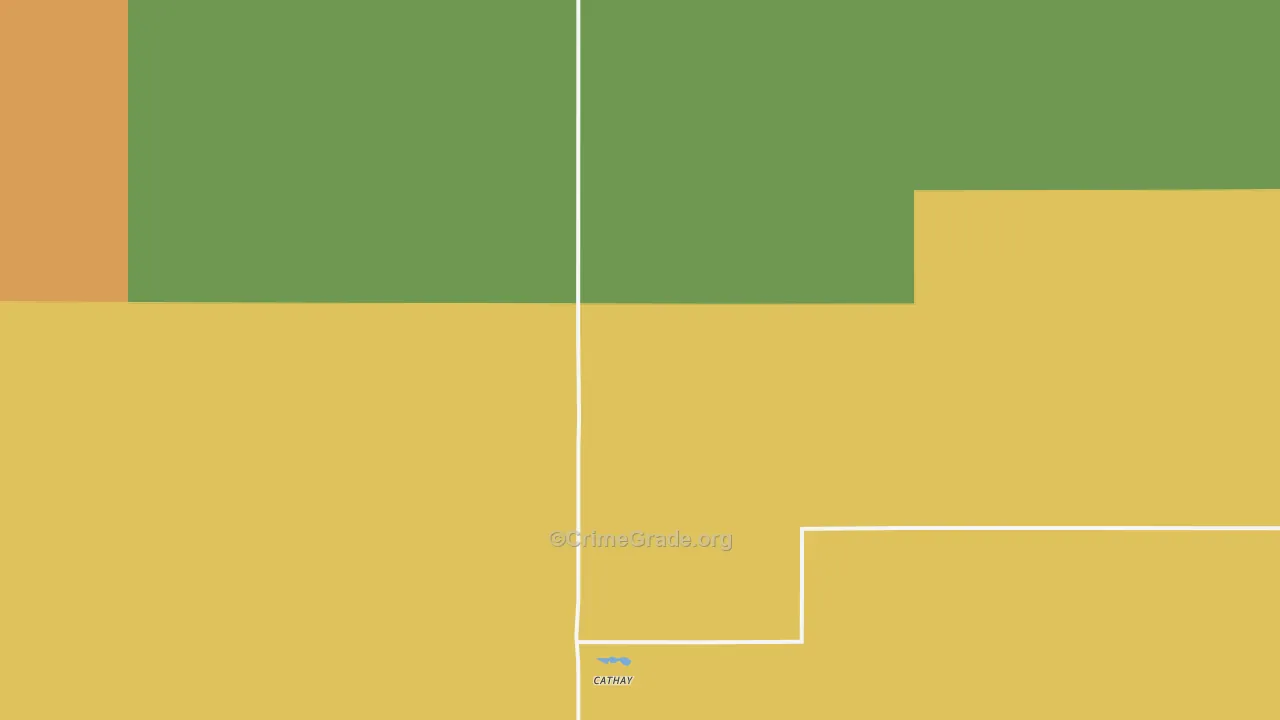 58422, ND Map of Theft Rates