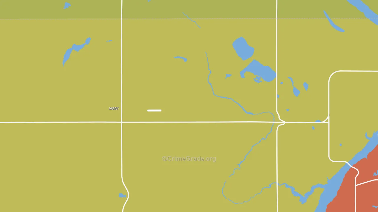 58429, ND Map of Theft Rates