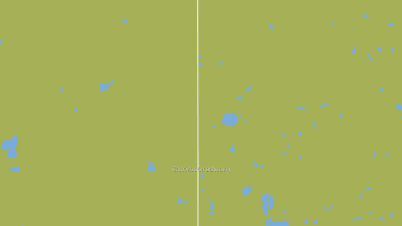 58430, ND Map of Theft Rates