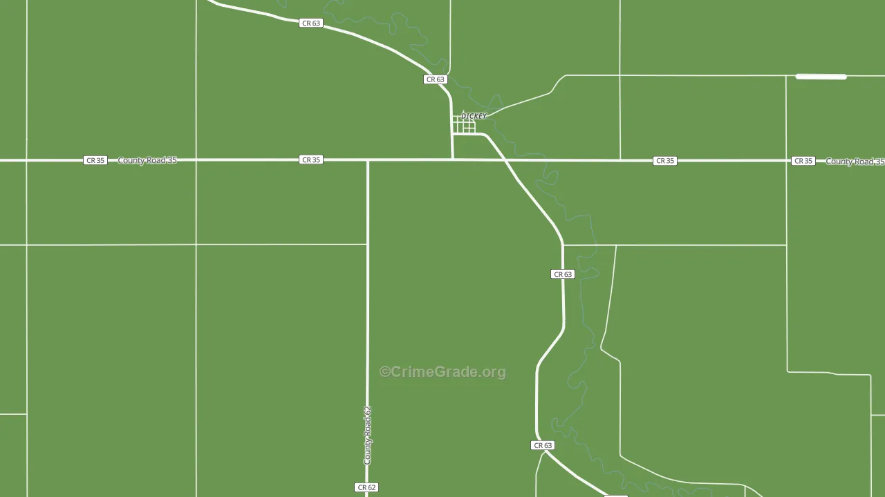 58431, ND Map of Theft Rates