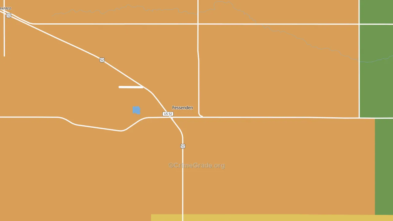 58438, ND Map of Theft Rates