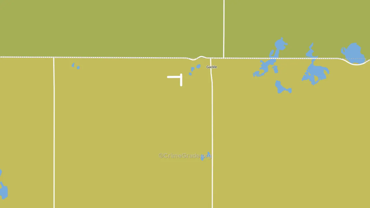 58442, ND Map of Theft Rates