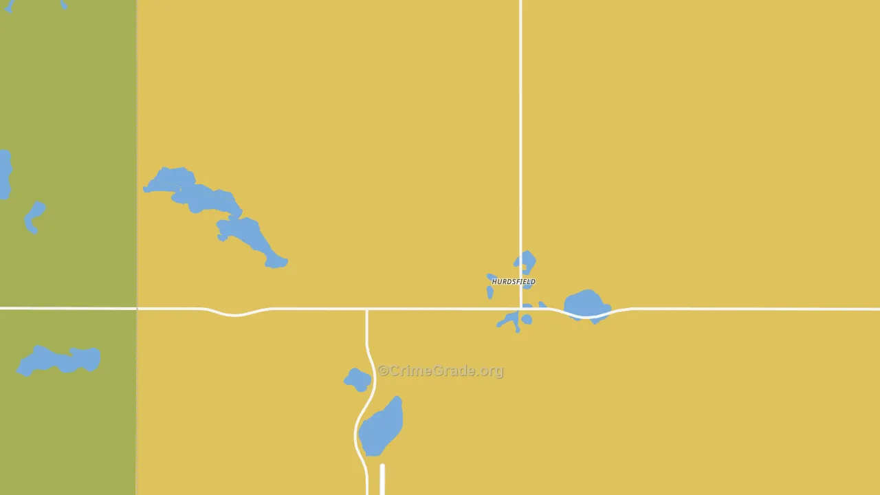 58451, ND Map of Theft Rates