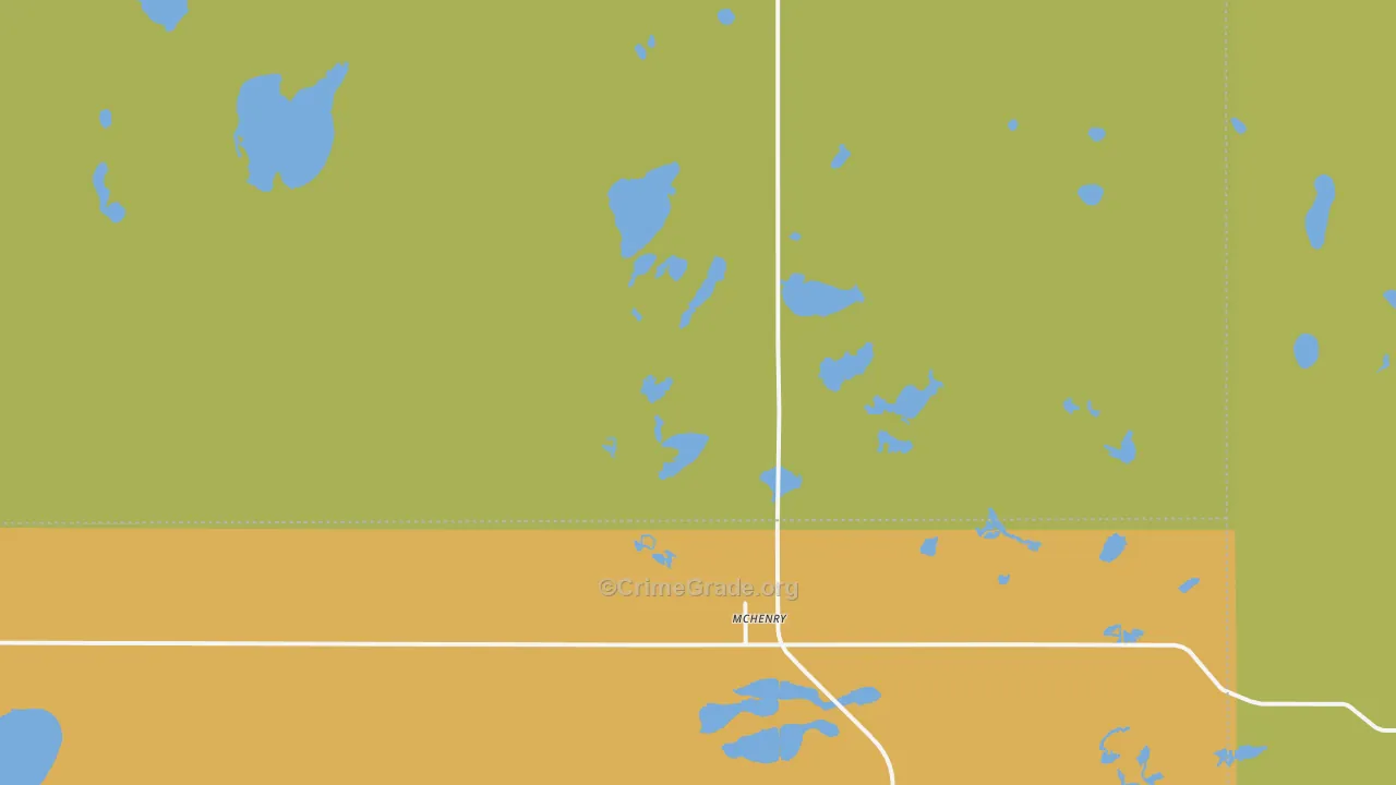 58464, ND Map of Theft Rates