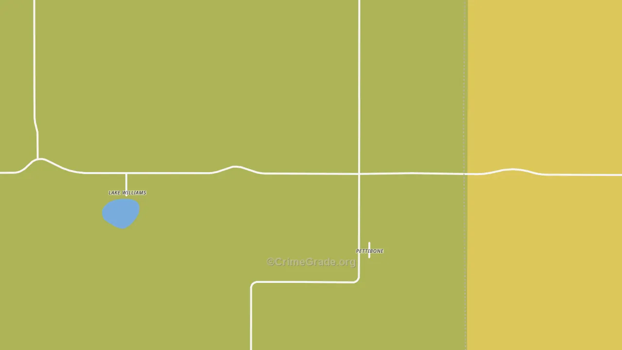 58475, ND Map of Theft Rates