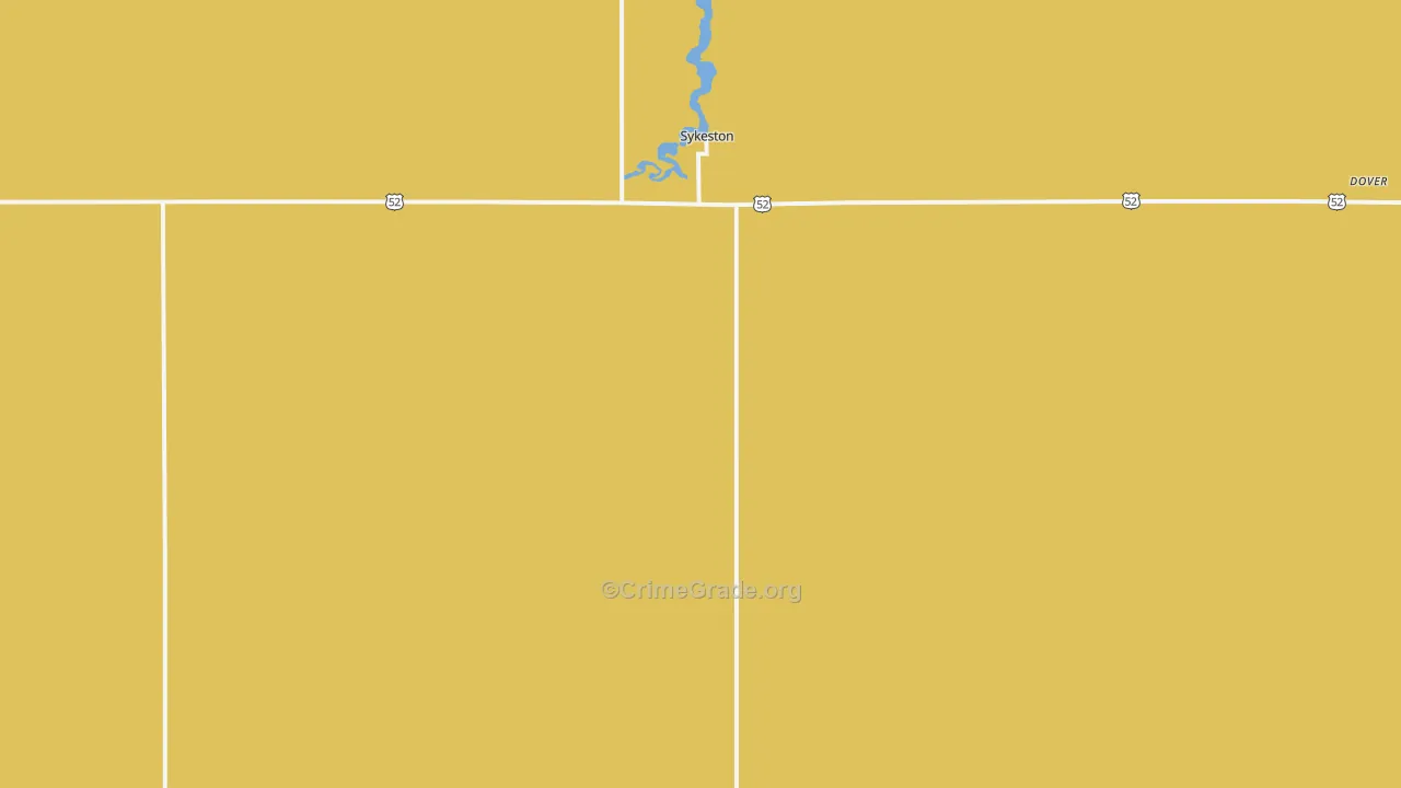 58486, ND Map of Theft Rates