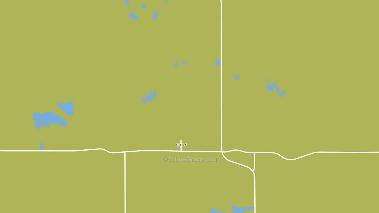 58488, ND Map of Theft Rates