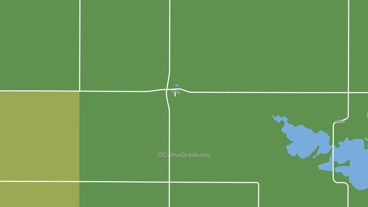 58494, ND Map of Theft Rates