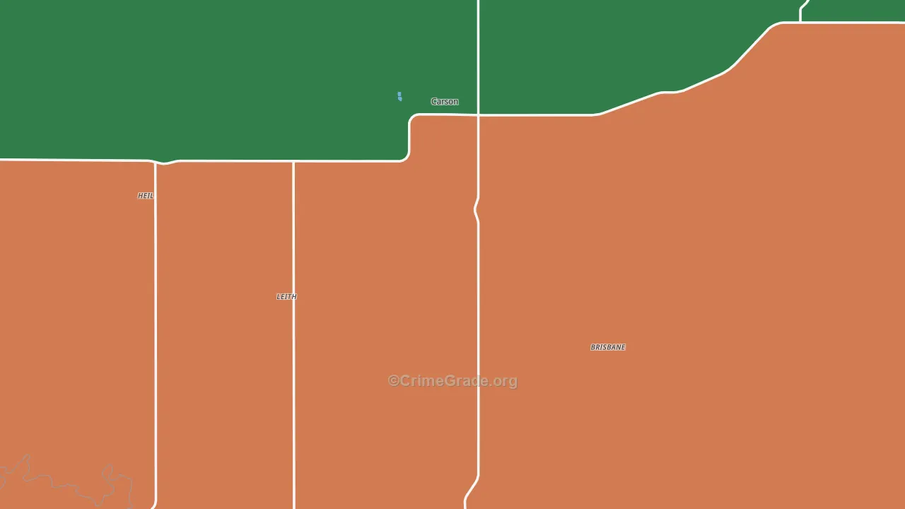 58529, ND Map of Theft Rates