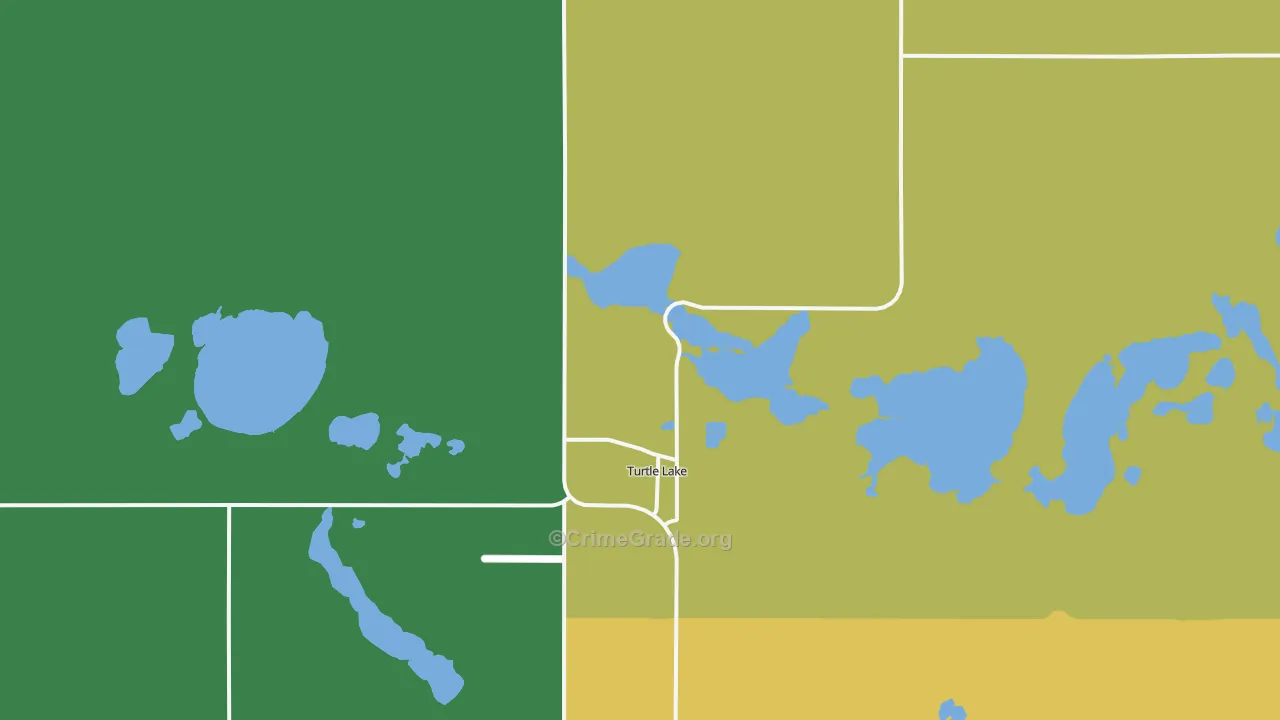 58575, ND Map of Theft Rates