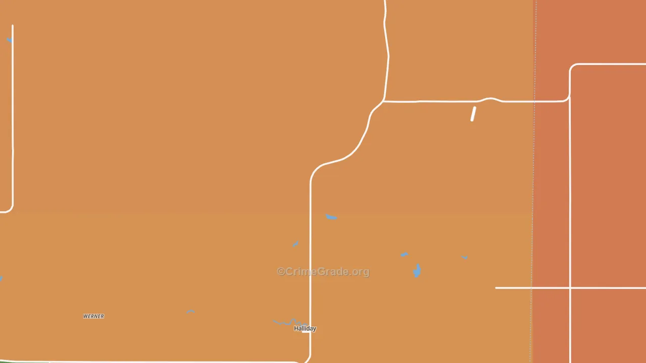 58636, ND Map of Theft Rates