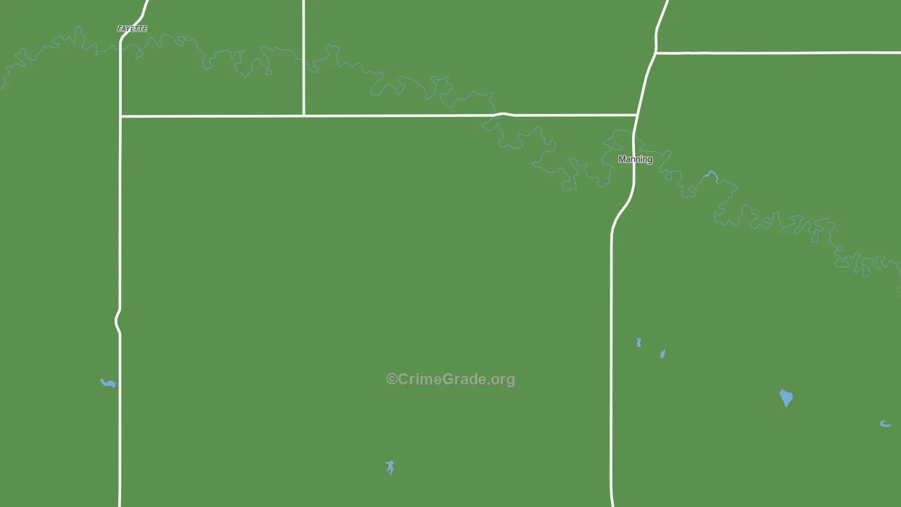 58642, ND Map of Theft Rates