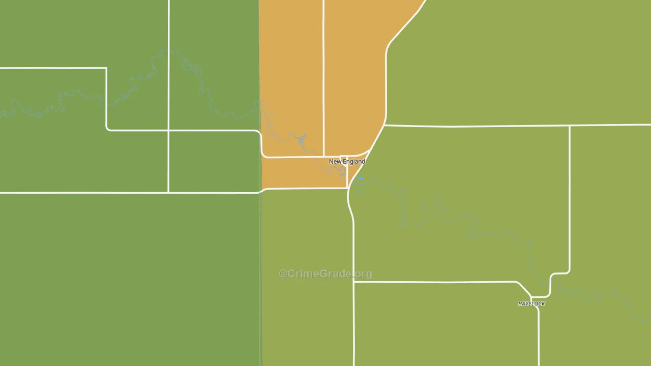 58647, ND Map of Theft Rates