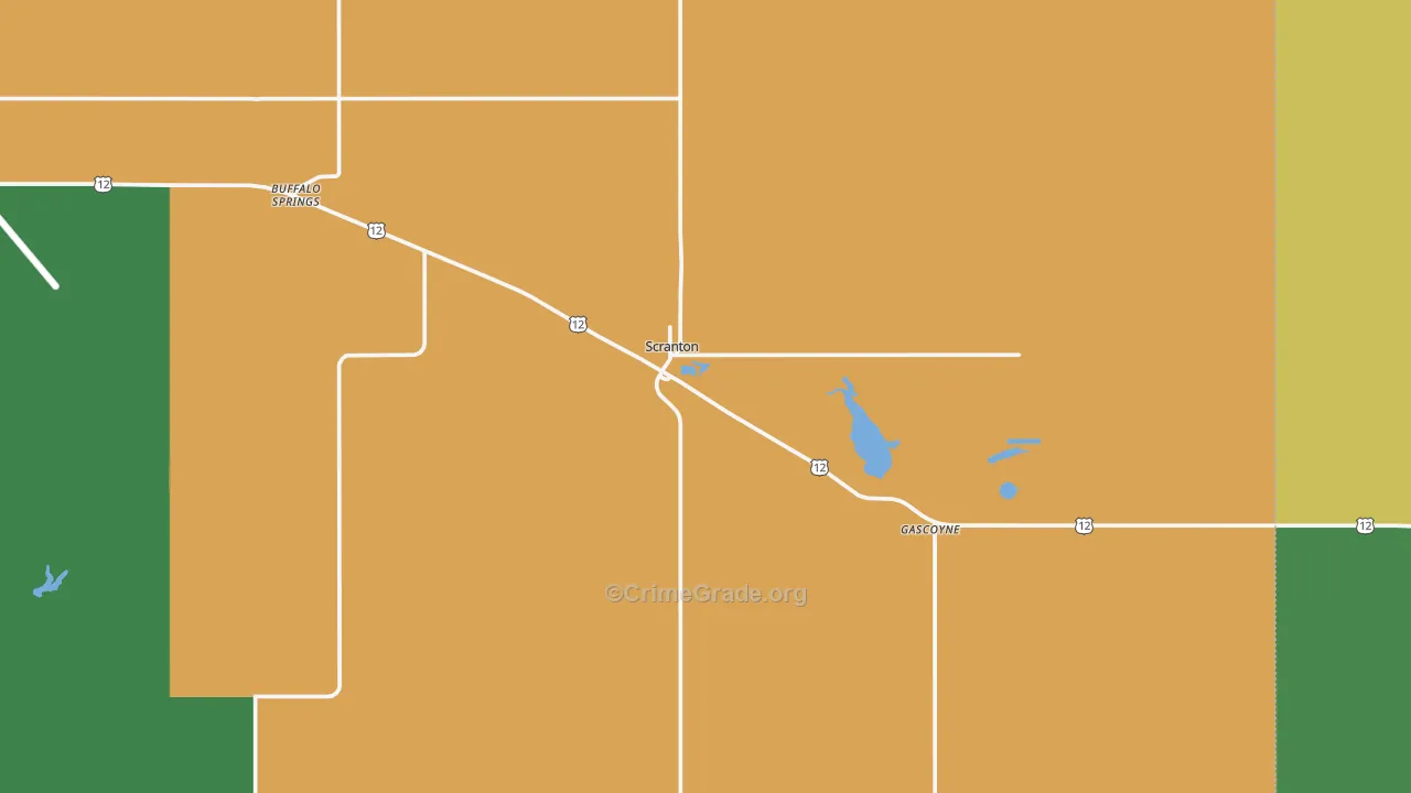 58653, ND Map of Theft Rates