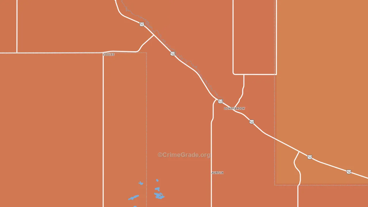 58734, ND Map of Theft Rates