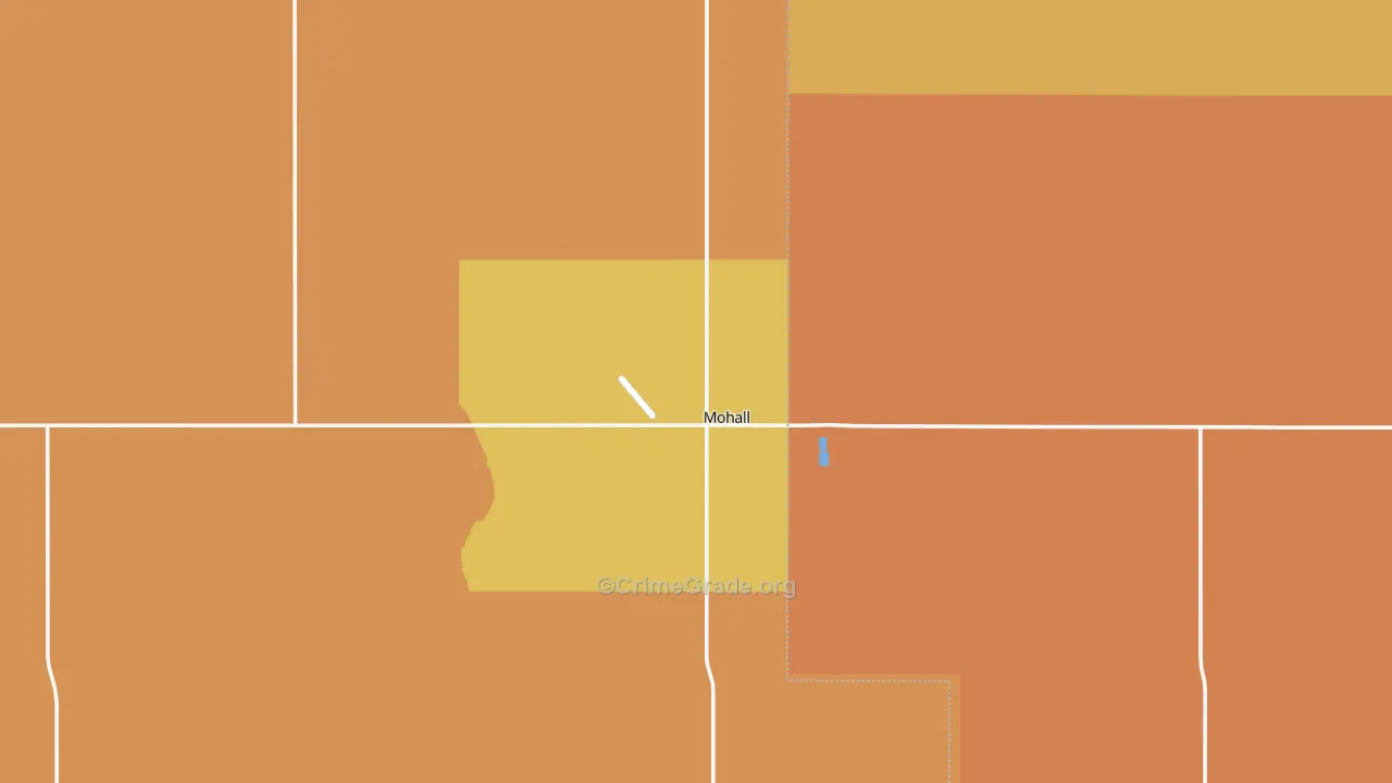 58761, ND Map of Theft Rates