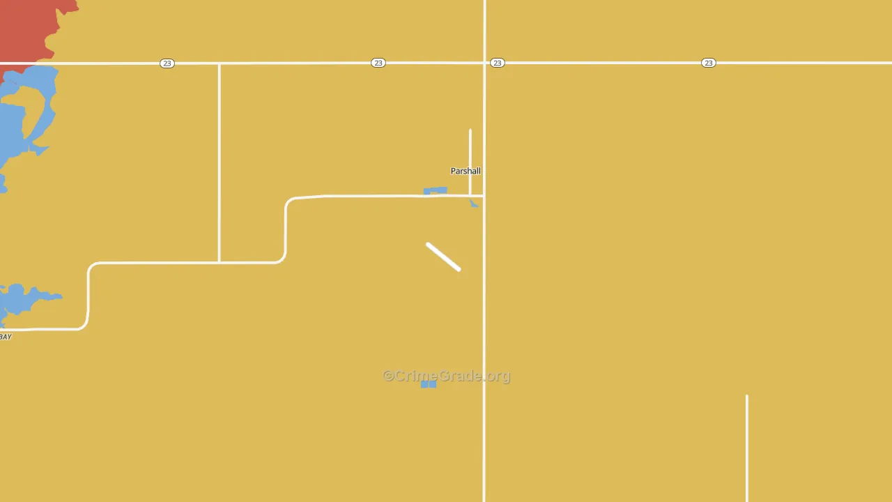 58770, ND Map of Theft Rates