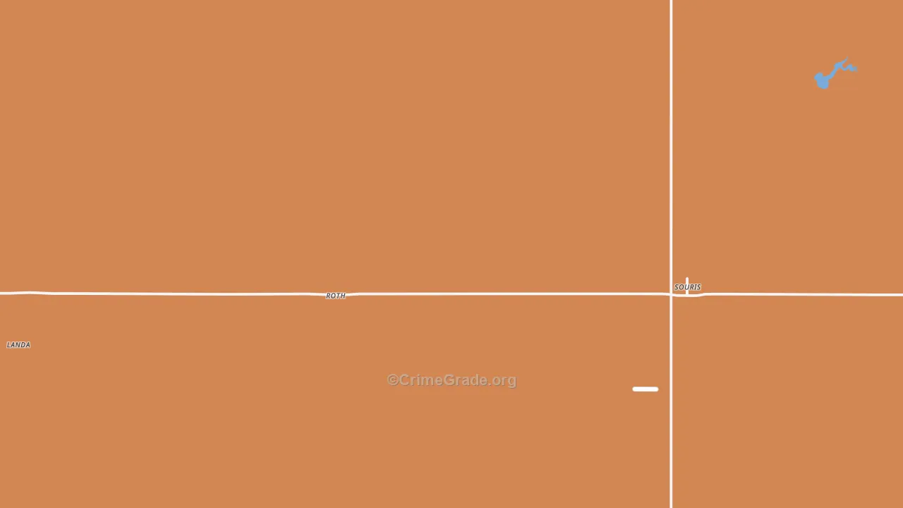 58783, ND Map of Theft Rates